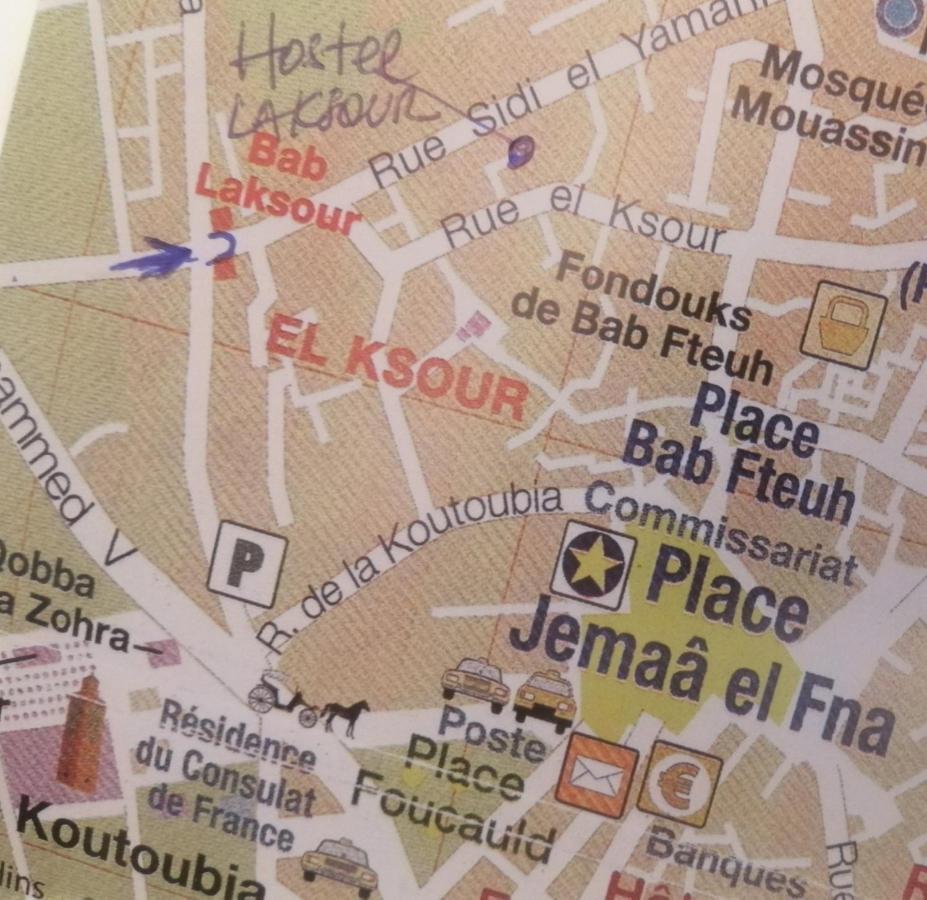 Hostel Laksour مراكش المظهر الخارجي الصورة